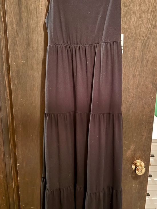 Kohl's Dresses & Skirts - Women’s Black Tiered Maxi Dress - Classic Everyday Style